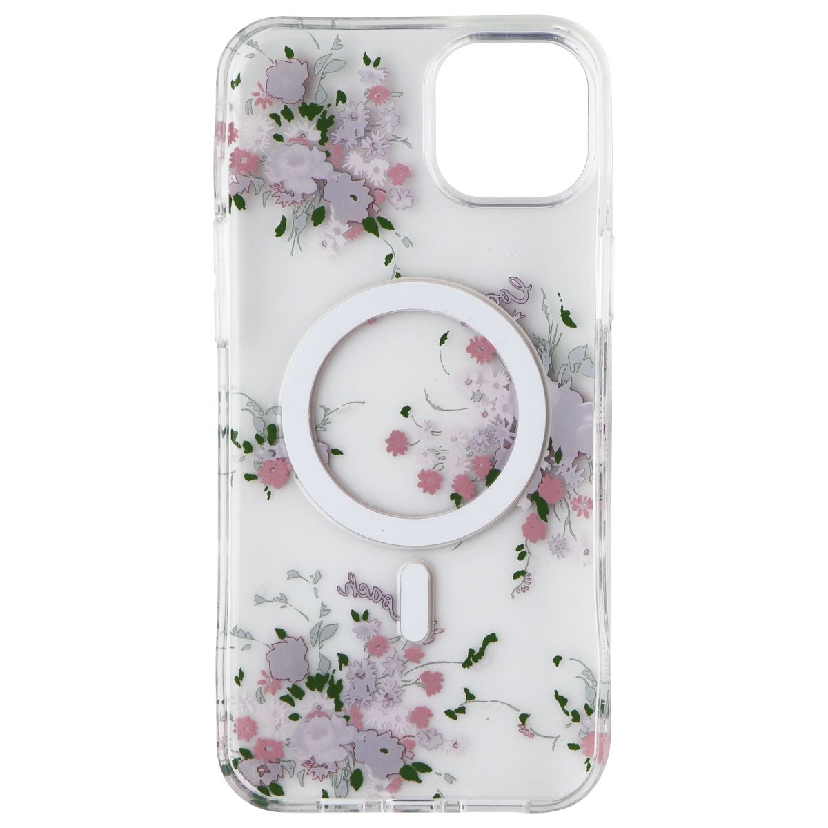 Coach Protective Hardshell Case for iPhone 14 Plus - Floral Purple Bundle Cell Phone - Cases, Covers & Skins Coach - Simple Cell Bulk Wholesale Pricing - USA Seller