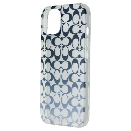 Coach Protective Case for Apple iPhone 14 - Signature C Blue Ombre Cell Phone - Cases, Covers & Skins Coach - Simple Cell Bulk Wholesale Pricing - USA Seller