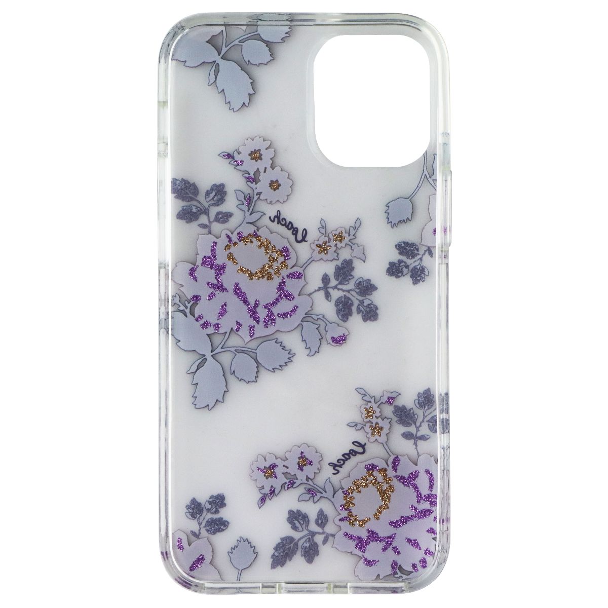 Coach Protective Hard Case for Apple iPhone 12 Mini - Moody Floral Clear Cell Phone - Cases, Covers & Skins Coach - Simple Cell Bulk Wholesale Pricing - USA Seller