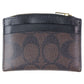 COACH Women's Shaped Card Case Wallet - Signature (IM/Walnut/Black) Other Sporting Goods Coach - Simple Cell Bulk Wholesale Pricing - USA Seller