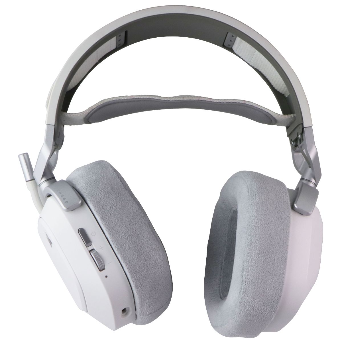 Corsair HS80 RGB Wireless Multiplatform Gaming Headset - White Portable Audio - Headphones Corsair - Simple Cell Bulk Wholesale Pricing - USA Seller