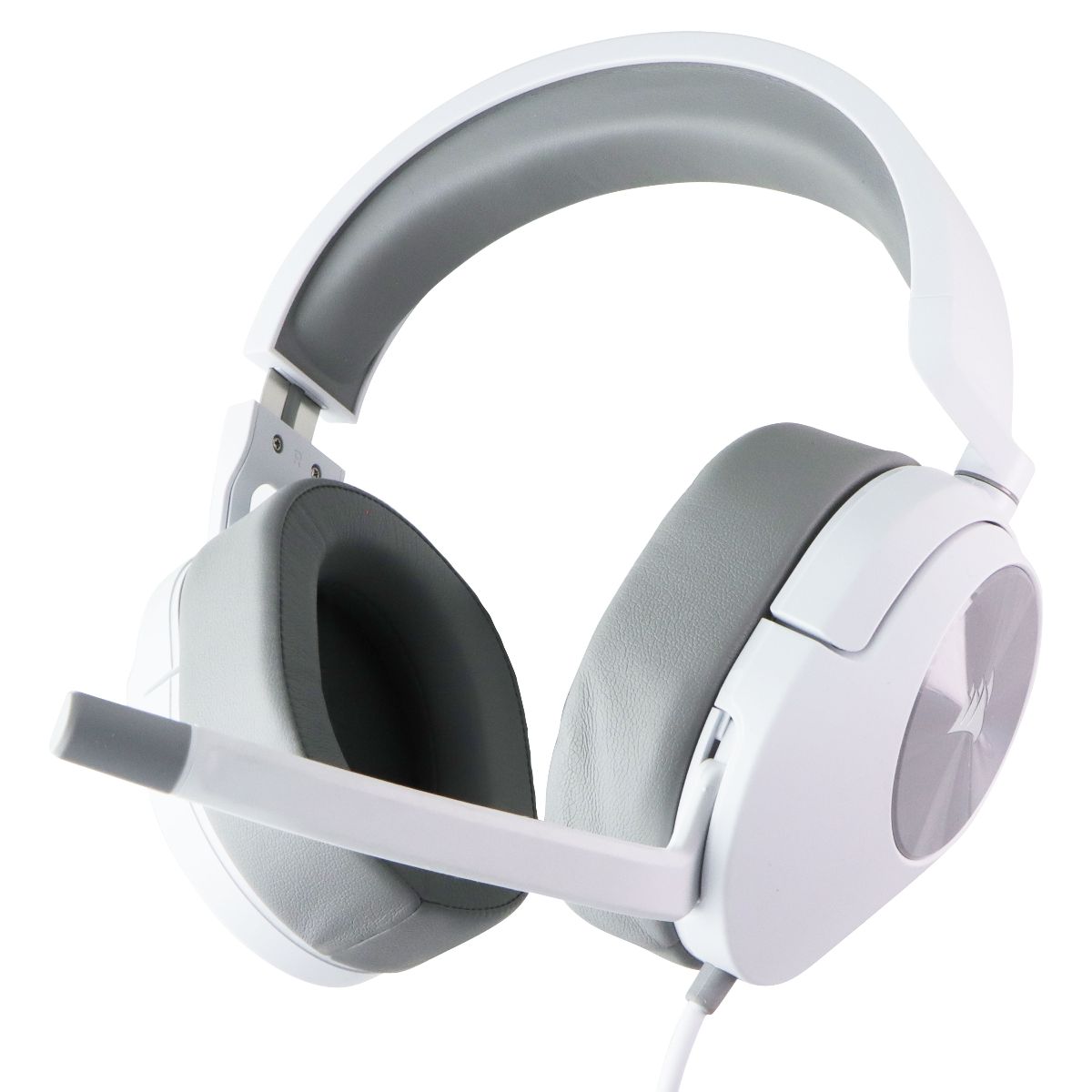 Corsair HS55 Wired Stereo Gaming Headset for PC/MAC/Xbox/PS4/PS5/Switch - White Gaming/Console - Headsets Corsair - Simple Cell Bulk Wholesale Pricing - USA Seller