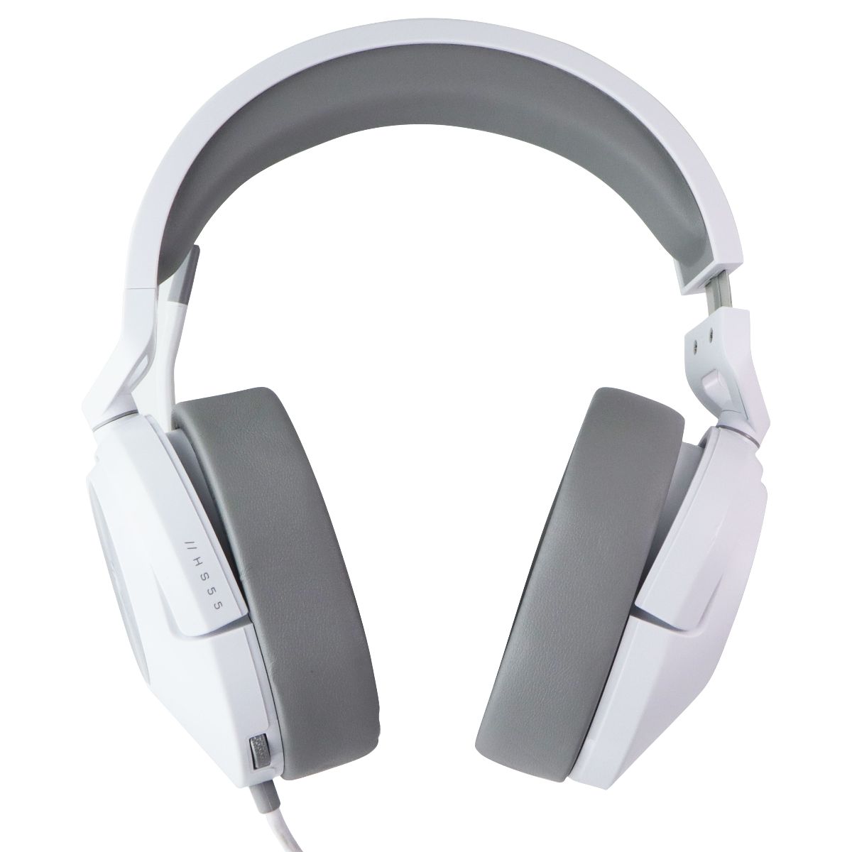 Corsair HS55 Wired Stereo Gaming Headset for PC/MAC/Xbox/PS4/PS5/Switch - White Gaming/Console - Headsets Corsair - Simple Cell Bulk Wholesale Pricing - USA Seller