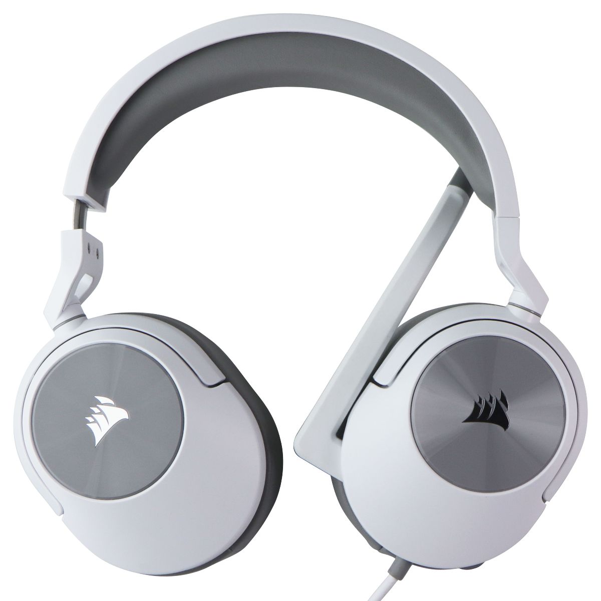 Corsair HS55 Wired Stereo Gaming Headset for PC/MAC/Xbox/PS4/PS5/Switch - White Gaming/Console - Headsets Corsair - Simple Cell Bulk Wholesale Pricing - USA Seller