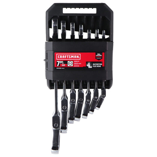 Craftsman (CMMT87010) 7-Piece 12 PT. SAE Flex Reversible Ratchet Set Other Sporting Goods Craftsman - Simple Cell Bulk Wholesale Pricing - USA Seller