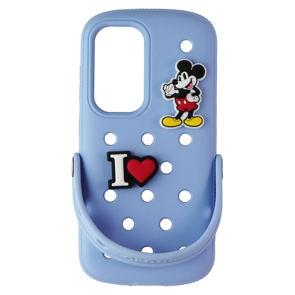 Crocs Case with Jibbitz Charms for Samsung Galaxy S25 - Blue Cell Phone - Cases, Covers & Skins Crocs - Simple Cell Bulk Wholesale Pricing - USA Seller