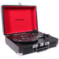 Crosley Cruiser Plus 3-Speed Bluetooth Record Player - Black/Red (CR8005F-BK) Home Audio Stereos, Components - Record Players/Home Turntables Crosley - Simple Cell Bulk Wholesale Pricing - USA Seller