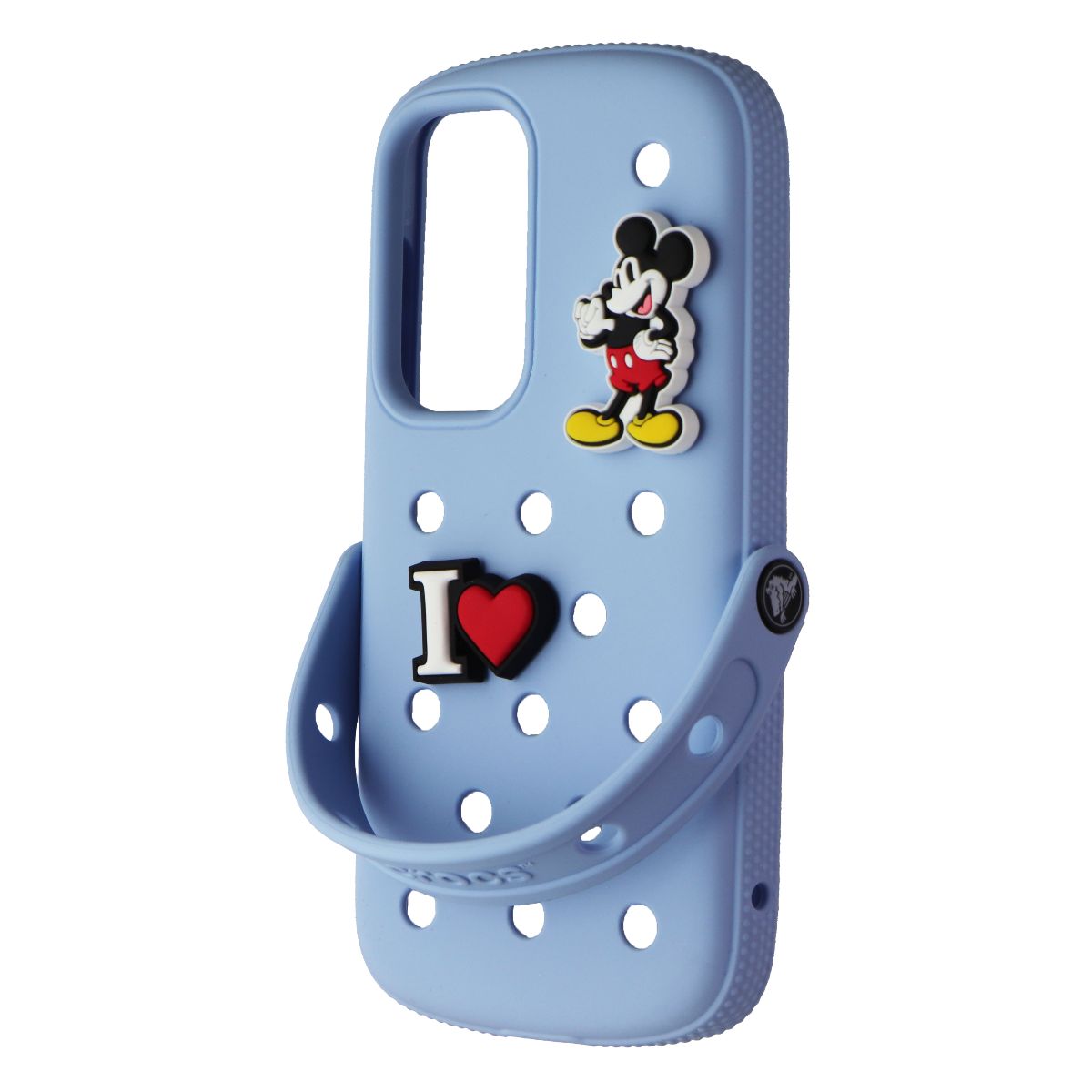 Crocs Case with Jibbitz Charms for Samsung Galaxy S25+ (Plus) - Blue Cell Phone - Cases, Covers & Skins Crocs - Simple Cell Bulk Wholesale Pricing - USA Seller