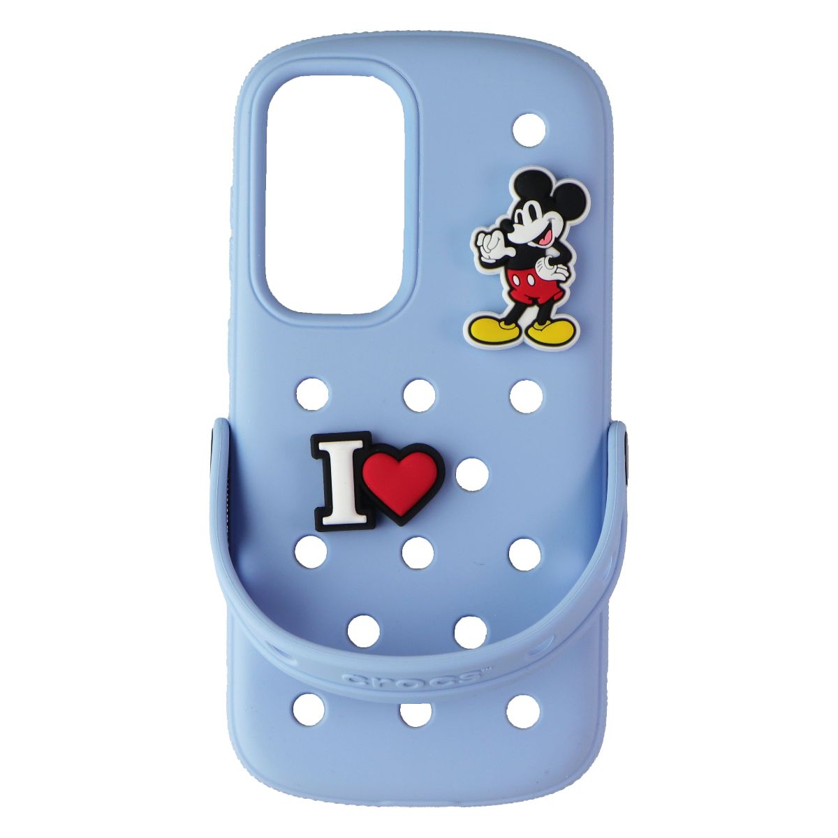 Crocs Case with Jibbitz Charms for Samsung Galaxy S25+ (Plus) - Blue Cell Phone - Cases, Covers & Skins Crocs - Simple Cell Bulk Wholesale Pricing - USA Seller
