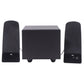 Cyber Acoustics (14W) 2.1 Channel Powered Speaker System - Black (CA-3051) Computer Accessories - Computer Speakers Cyber Acoustics - Simple Cell Bulk Wholesale Pricing - USA Seller