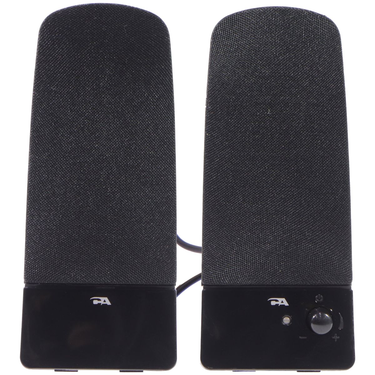 Cyber Acoustics (14W) 2.1 Channel Powered Speaker System - Black (CA-3051) Computer Accessories - Computer Speakers Cyber Acoustics - Simple Cell Bulk Wholesale Pricing - USA Seller