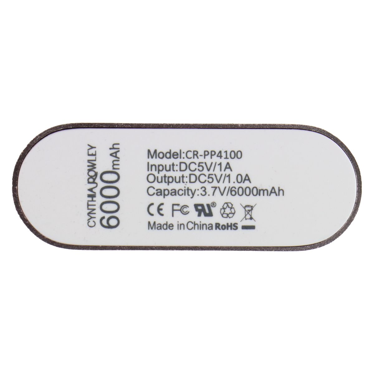 Cynthia Rowley 6000mAh Rechargeable Battery with Micro USB Cable - Pink Gloss Cell Phone - Chargers & Cradles Cynthia Rowley - Simple Cell Bulk Wholesale Pricing - USA Seller