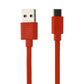 JBL 6-inch Short Style (USB-C) to USB Charging Cable - Orange Cell Phone - Cables & Adapters JBL - Simple Cell Bulk Wholesale Pricing - USA Seller