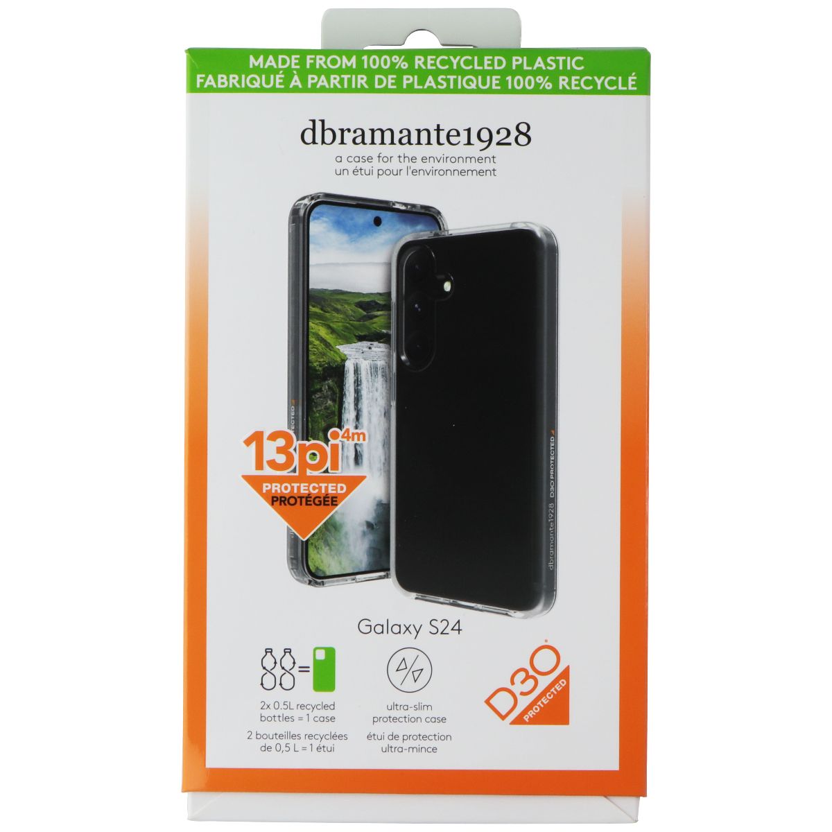 Dbramante1928 Iceland Ultra D30 Slim Case for Samsung Galaxy S24 - Clear Cell Phone - Cases, Covers & Skins dbramante1928 - Simple Cell Bulk Wholesale Pricing - USA Seller