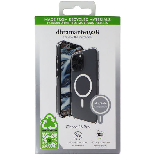 dbramante1928 Ultra-Slim Case for MagSafe for Apple iPhone 16 Pro - Clear