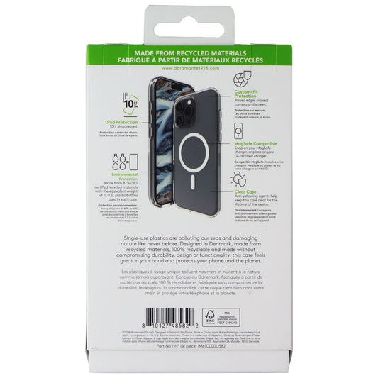 dbramante1928 Ultra-Slim Case for MagSafe for Apple iPhone 16 Pro - Clear