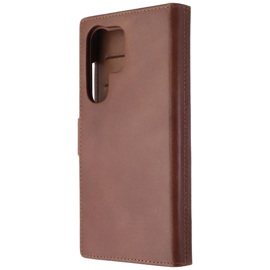dbramante1928 Folio Phone Case for Samsung Galaxy S23 Ultra - Lynge Tan Leather