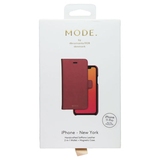 Mode. Folio Wallet w/ Case for Apple iPhone 11 Pro/X/XS - Rusty Rose Cell Phone - Cases, Covers & Skins dbramante1928 - Simple Cell Bulk Wholesale Pricing - USA Seller