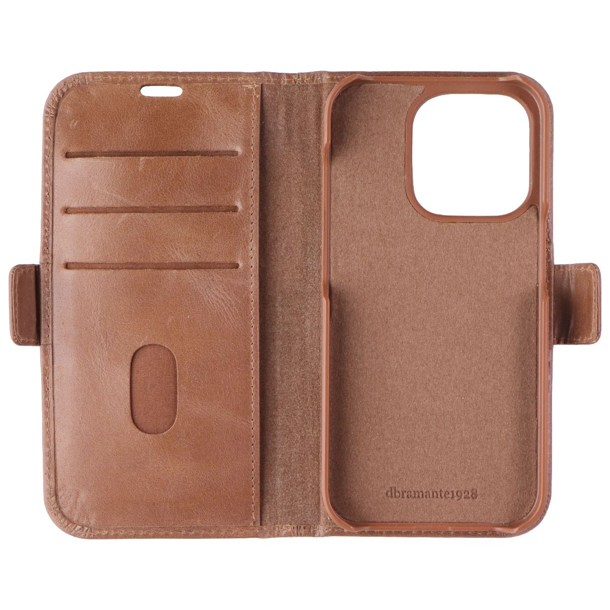 dbramante1928 Lynge 2-in-1 Magnetic Wallet Case for Apple iPhone 15 Pro - Tan