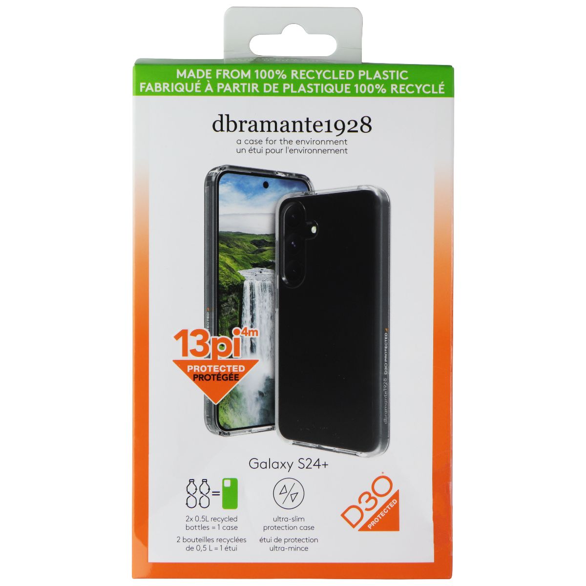 dbramante1928 Iceland Ultra D30 Slim Case for Samsung Galaxy S24+ (Plus) - Clear Cell Phone - Cases, Covers & Skins dbramante1928    - Simple Cell Bulk Wholesale Pricing - USA Seller