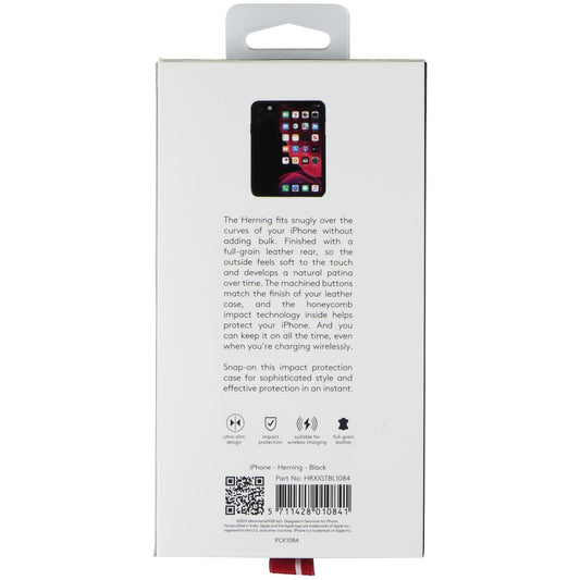 dbramante1928 Herning Snap-On Case for Apple iPhone 11 Pro - Black Leather Cell Phone - Cases, Covers & Skins dbramante1928 - Simple Cell Bulk Wholesale Pricing - USA Seller