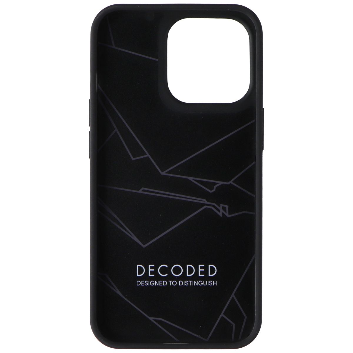 Decoded Back Cover Case Made with Nike Grind for iPhone 13 Pro - Black / Gray Cell Phone - Cases, Covers & Skins Decoded    - Simple Cell Bulk Wholesale Pricing - USA Seller