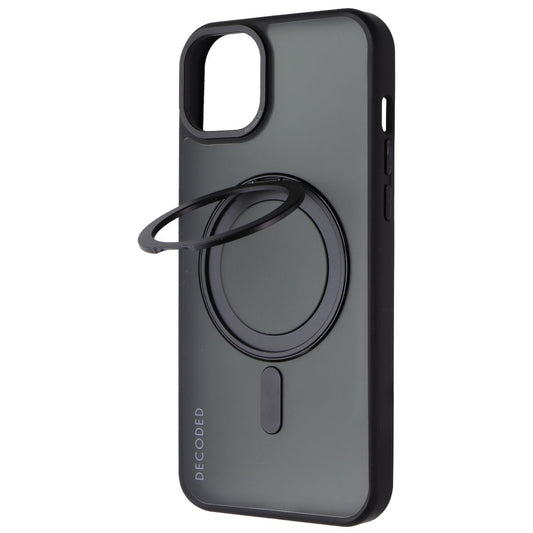 Decoded 360 Loop Stand Back Cover for MagSafe for Apple iPhone 15 Plus - Black Cell Phone - Cases, Covers & Skins Decoded - Simple Cell Bulk Wholesale Pricing - USA Seller