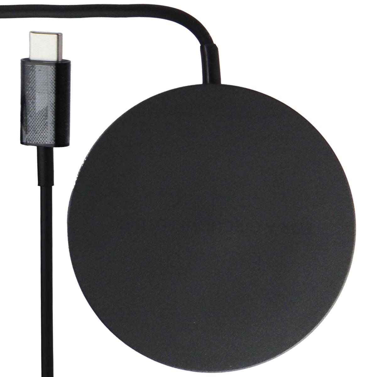 Decoded (15W) Wireless Charging Puck Made with Nike Grind for MagSafe - Black Cell Phone - Chargers & Cradles Decoded - Simple Cell Bulk Wholesale Pricing - USA Seller