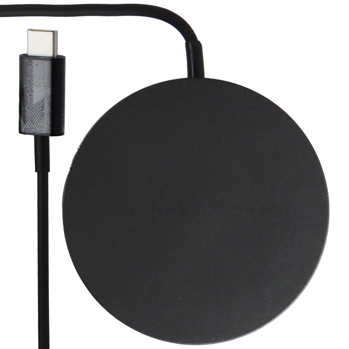 Decoded (15W) Wireless Charging Puck Made with Nike Grind for MagSafe - Black Cell Phone - Chargers & Cradles Decoded    - Simple Cell Bulk Wholesale Pricing - USA Seller