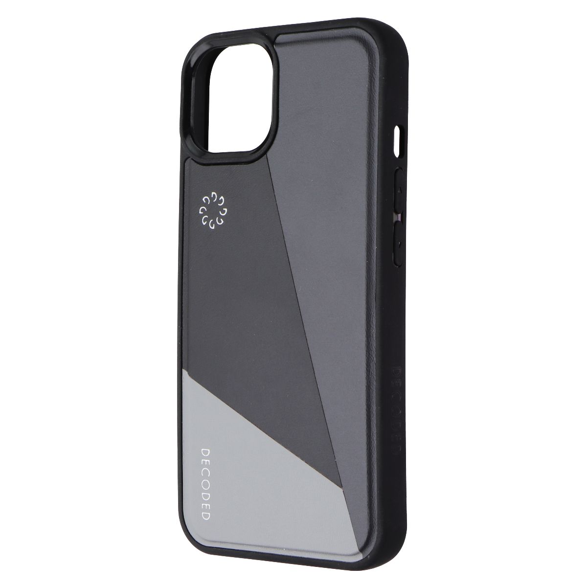 Decoded Back Cover Made with Nike Grind for Apple iPhone 13 - Black / Gray Cell Phone - Cases, Covers & Skins Decoded - Simple Cell Bulk Wholesale Pricing - USA Seller