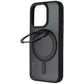 Decoded 360 Loop Stand Back Cover for MagSafe for iPhone 15 Pro - Frost Black Cell Phone - Cases, Covers & Skins Decoded - Simple Cell Bulk Wholesale Pricing - USA Seller