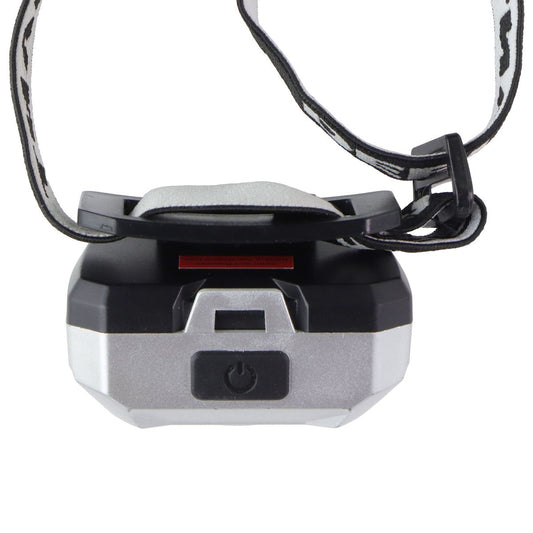 Defiant 200 Lumens Headlight with Strap - Silver Camping & Hiking - Flashlights, Lanterns & Lights Defiant - Simple Cell Bulk Wholesale Pricing - USA Seller