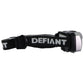 Defiant 200 Lumens Headlight with Strap - Silver Camping & Hiking - Flashlights, Lanterns & Lights Defiant - Simple Cell Bulk Wholesale Pricing - USA Seller