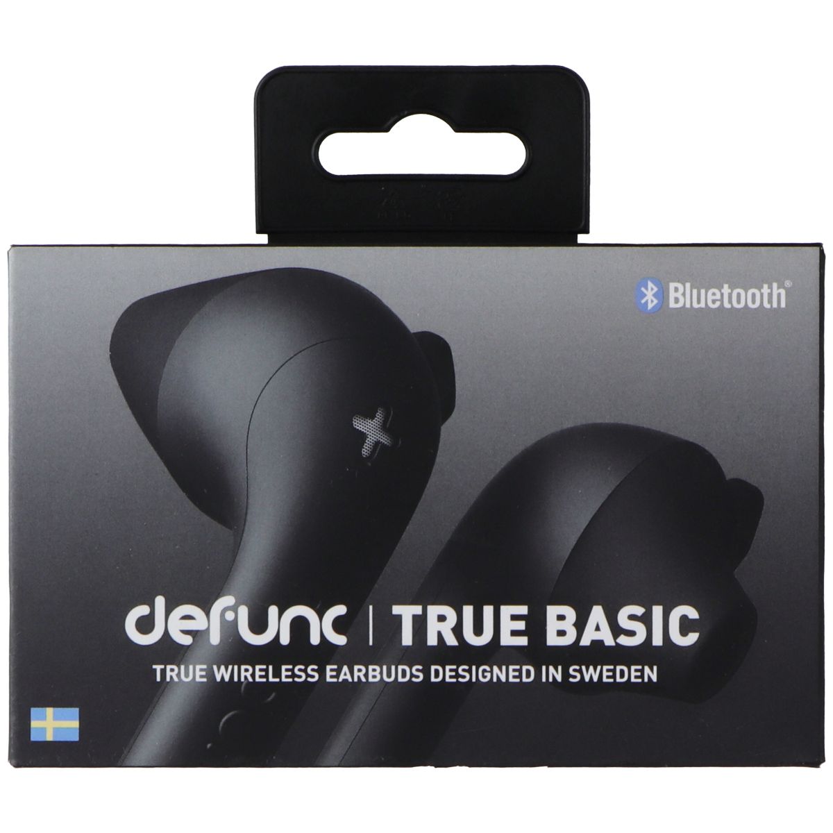 Defunc True Basic Wireless Bluetooth Earbud Headphones - Black Portable Audio - Headphones Defunc    - Simple Cell Bulk Wholesale Pricing - USA Seller