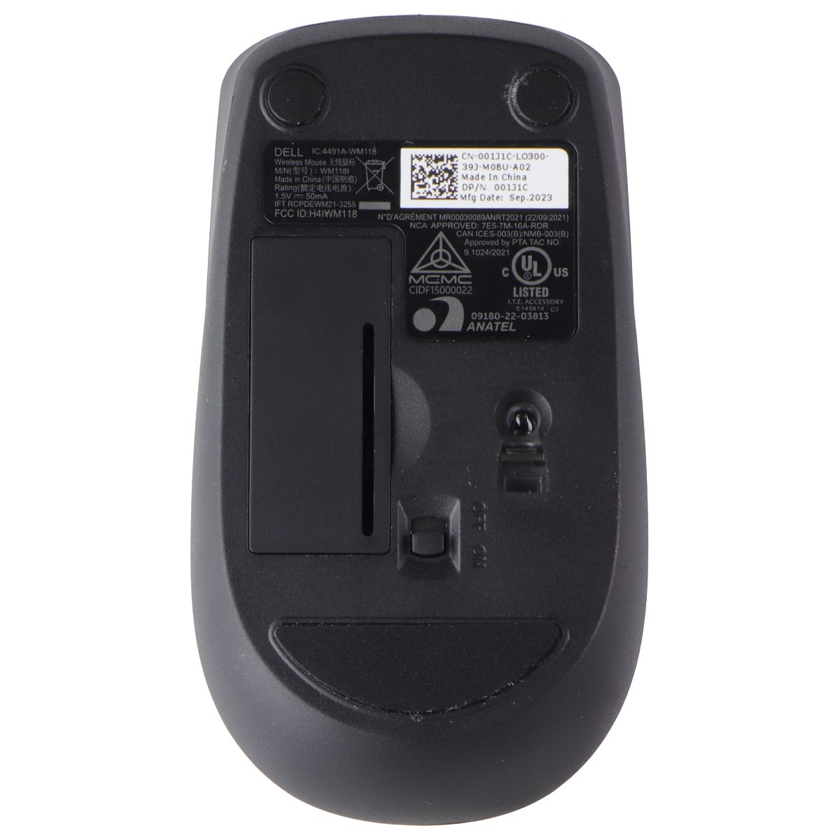 Dell Wireless Keyboard and Mouse with USB Wireless Receiver - Black (KM3322W) Keyboards/Mice - Keyboards & Keypads Dell    - Simple Cell Bulk Wholesale Pricing - USA Seller