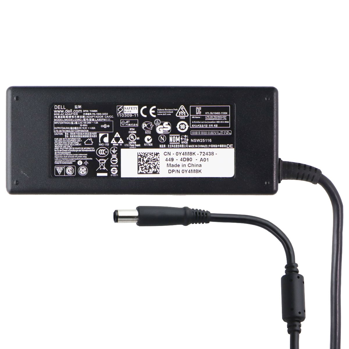Dell Replacement Laptop Charger Power Adapter for Models - Black (LA90PM111) Computer Accessories - Laptop Power Adapters/Chargers Dell - Simple Cell Bulk Wholesale Pricing - USA Seller