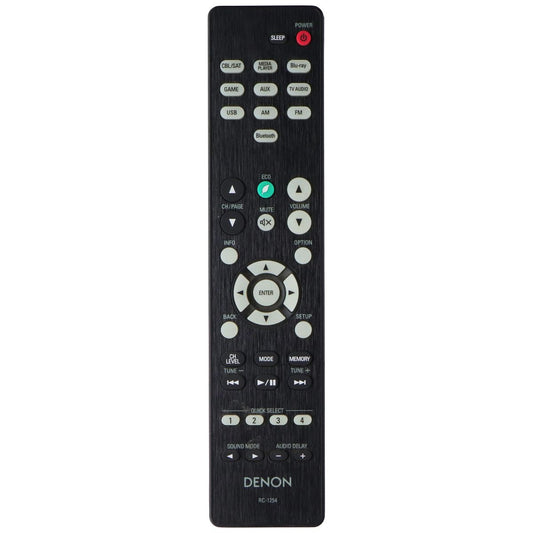 Denon AV Remote Control - Black (RC-1254) TV, Video & Audio Accessories - Remote Controls Denon - Simple Cell Bulk Wholesale Pricing - USA Seller