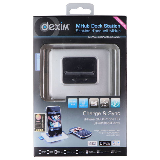 Dexim Mhub Charge and Sync Dock Station for iPhone 3GS/iPod/BlackBerry/Mac