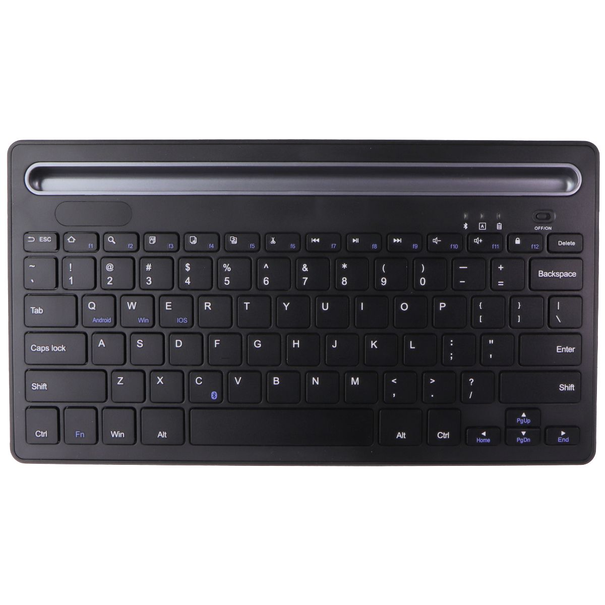 Digital Basics 2-in-1 Air Keyboard HQ for Apple/PC/Android - Black iPad/Tablet Accessories - Docking Stations/Keyboards Digital Basics    - Simple Cell Bulk Wholesale Pricing - USA Seller