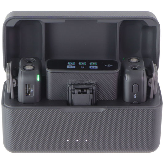 DJI Mic Dual-Channel Wireless Recorder Microphone with Case (AST01/ASR01) Digital Camera - Microphones DJI - Simple Cell Bulk Wholesale Pricing - USA Seller
