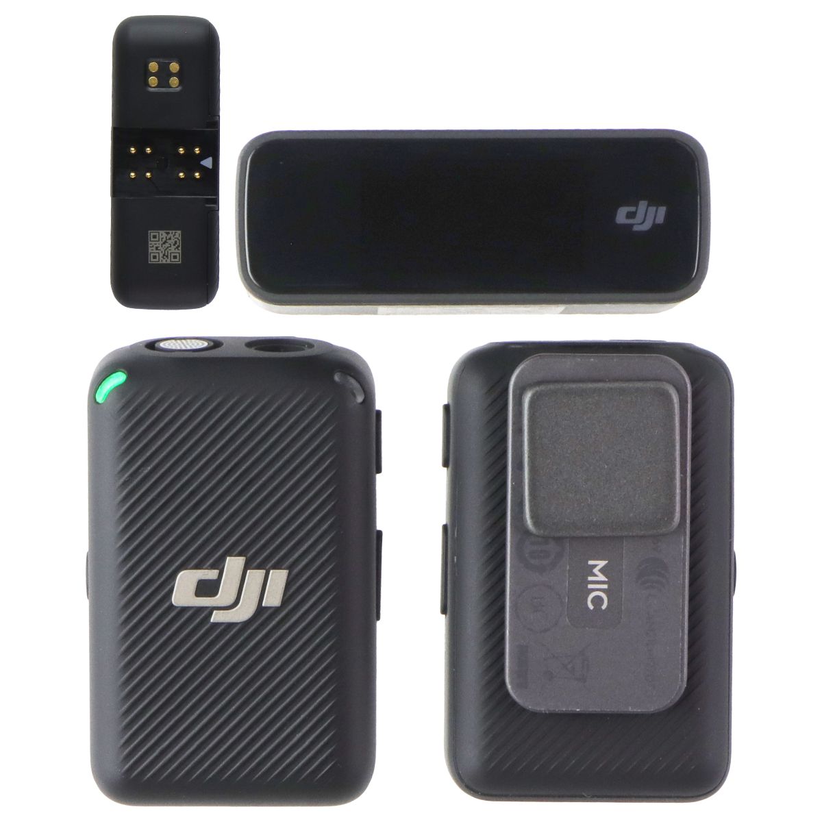 DJI Mic Dual-Channel Wireless Recorder Microphone with Case (AST01/ASR01) Digital Camera - Microphones DJI - Simple Cell Bulk Wholesale Pricing - USA Seller