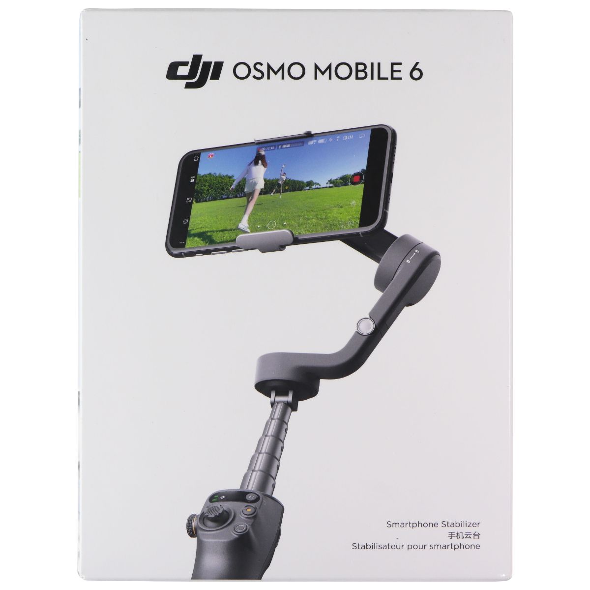 DJI Osmo Mobile 6 Flagship Smartphone Gimbal Stabilizer - Slate Gray Cell Phone - Mounts & Holders DJI - Simple Cell Bulk Wholesale Pricing - USA Seller