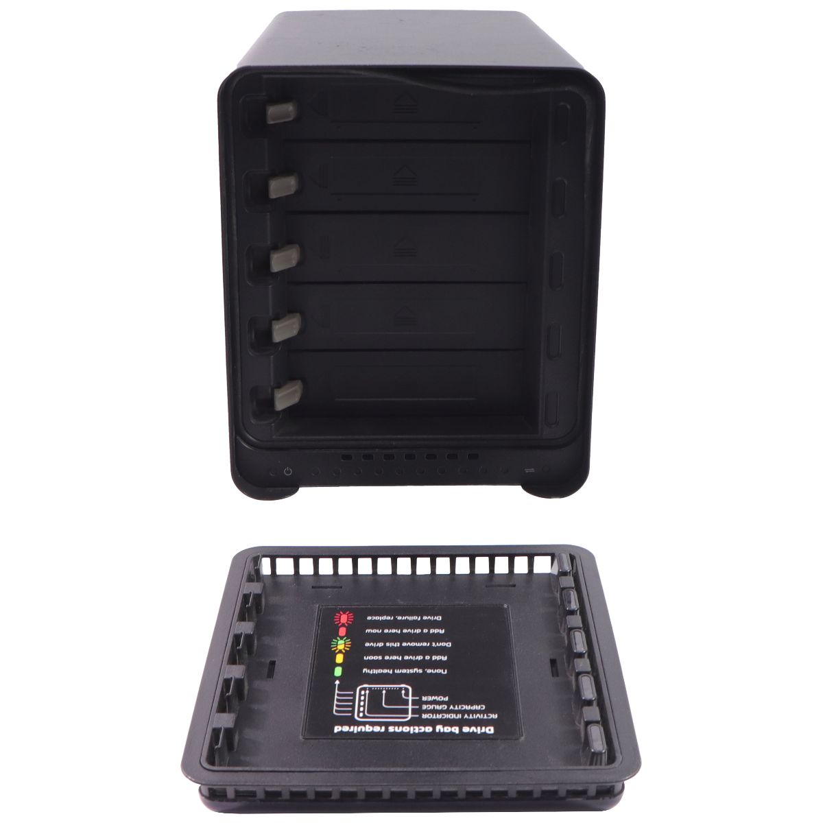 Drobo 5N (DRDS4-A) 5-Bay NAS Network Attached Storage System (Diskless) - Black Digital Storage - Home Network Storage (NAS) Drobo - Simple Cell Bulk Wholesale Pricing - USA Seller