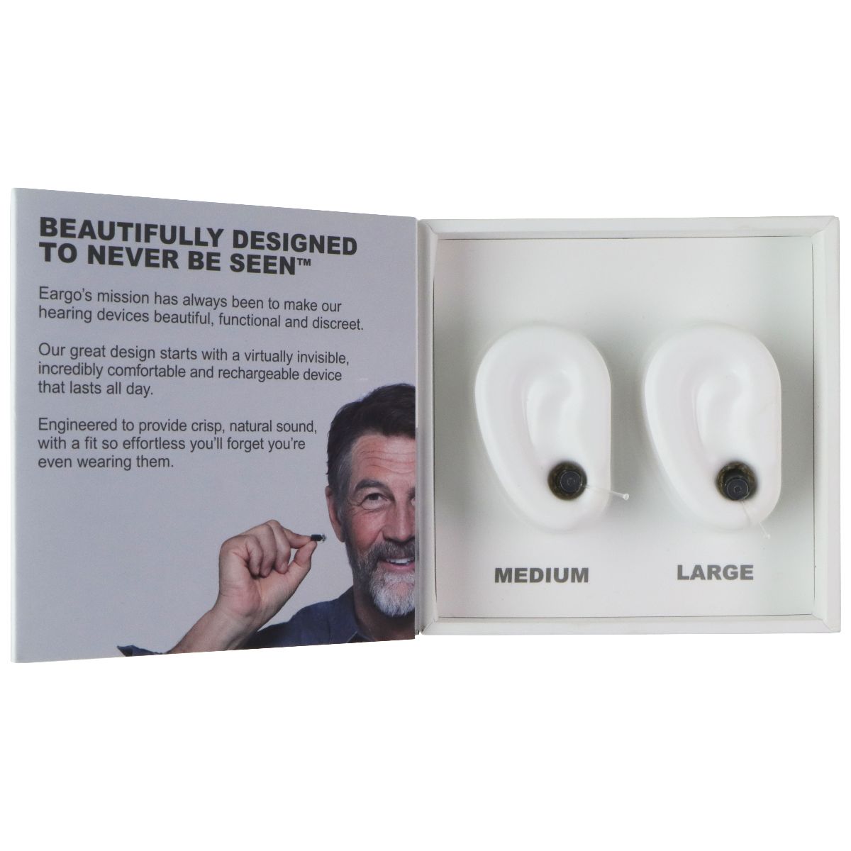 Eargo 5/6 Sample Kit - (Medium + Large Tips) - DEMO Devices