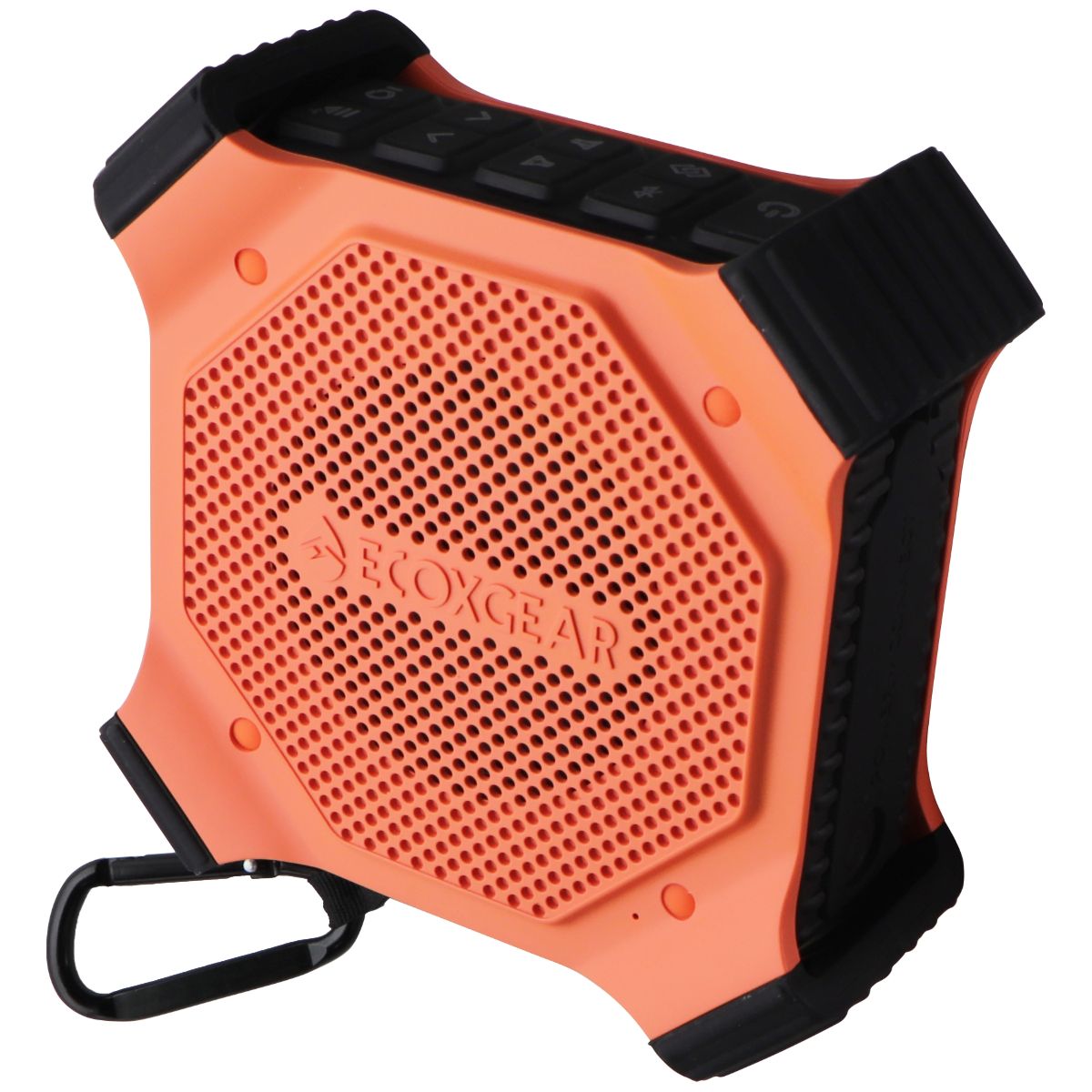 ECOXGEAR (EcoEdge+) Rugged Waterproof Floating Bluetooth Speaker - Orange Cell Phone - Audio Docks & Speakers ECOXGEAR    - Simple Cell Bulk Wholesale Pricing - USA Seller