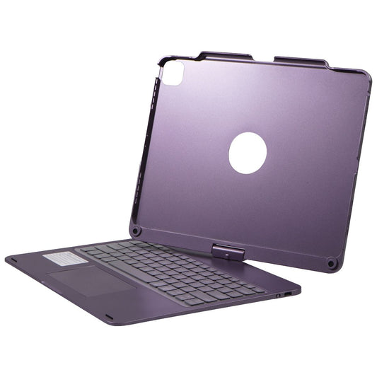 edaiser Swivel Keyboard Case for Apple iPad Pro (12.9-inch) - Metallic Purple iPad/Tablet Accessories - Cases, Covers, Keyboard Folios edaiser    - Simple Cell Bulk Wholesale Pricing - USA Seller