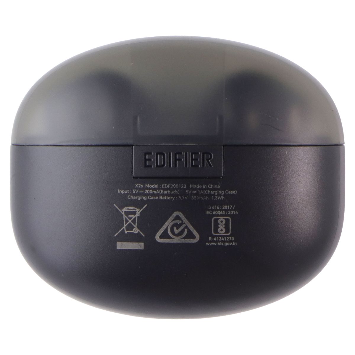 Edifier X2s True Wireless Bluetooth Earbuds (BLACK-EDF200123) - Black Portable Audio - Headphones Edifier - Simple Cell Bulk Wholesale Pricing - USA Seller