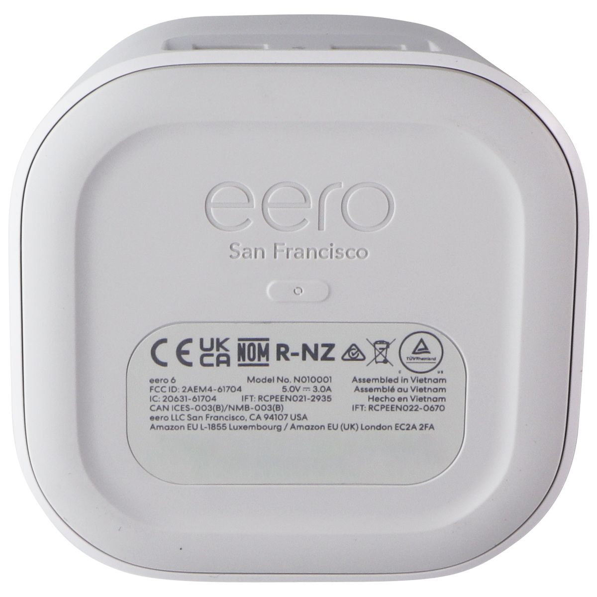 Amazon eero 6 Dual-Band Mesh Wi-Fi 6 Router with 2 Extenders - White (M010311) Networking - Modem & Wi-Fi Router Combos eero    - Simple Cell Bulk Wholesale Pricing - USA Seller