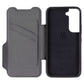 EFM Monaco Series Folio Case for Samsung Galaxy S22 - Black Cell Phone - Cases, Covers & Skins EFM - Simple Cell Bulk Wholesale Pricing - USA Seller