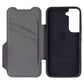 EFM Monaco Series Folio Case for Samsung Galaxy S22 - Black Cell Phone - Cases, Covers & Skins EFM - Simple Cell Bulk Wholesale Pricing - USA Seller